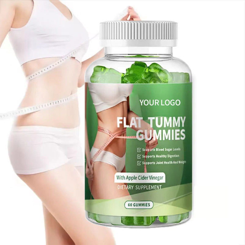Flat Tummy Beauty Benefits Gummies 60pcs-Apple Cider Vinegar Supports Healthy Digestion & Weight Management