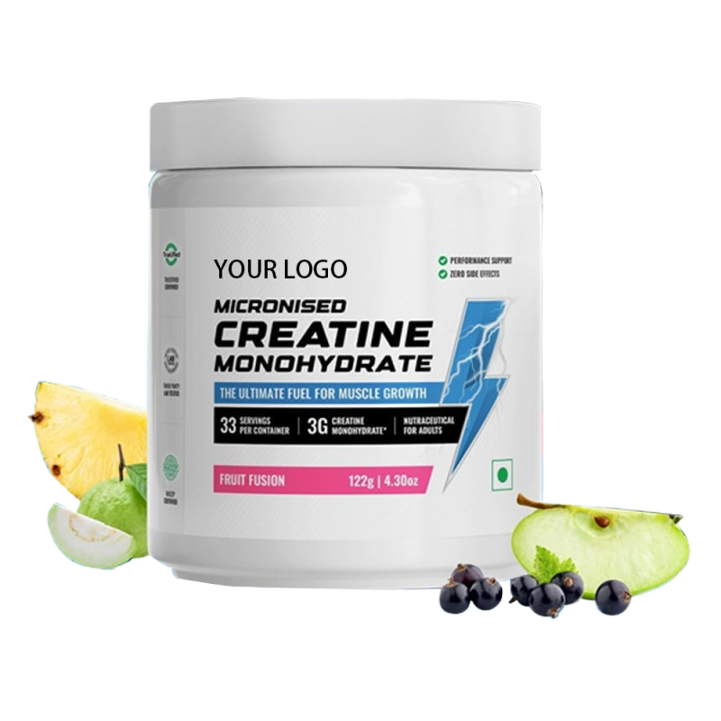 OEM Creatine Monohydrate Instant Powder 99.9% Pure Improve Immunity & Energy Management 300g/Bottle for Men OEM/ODM